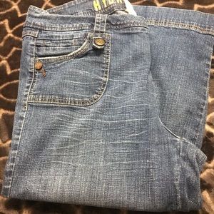 Hydraulic Jean Capris